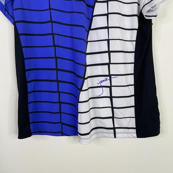 Jamie Sadock Womens Golf Athleisure 1/4 Zip Pullover Polo Shirt Striped Size XL‎ - Picture 3 of 9